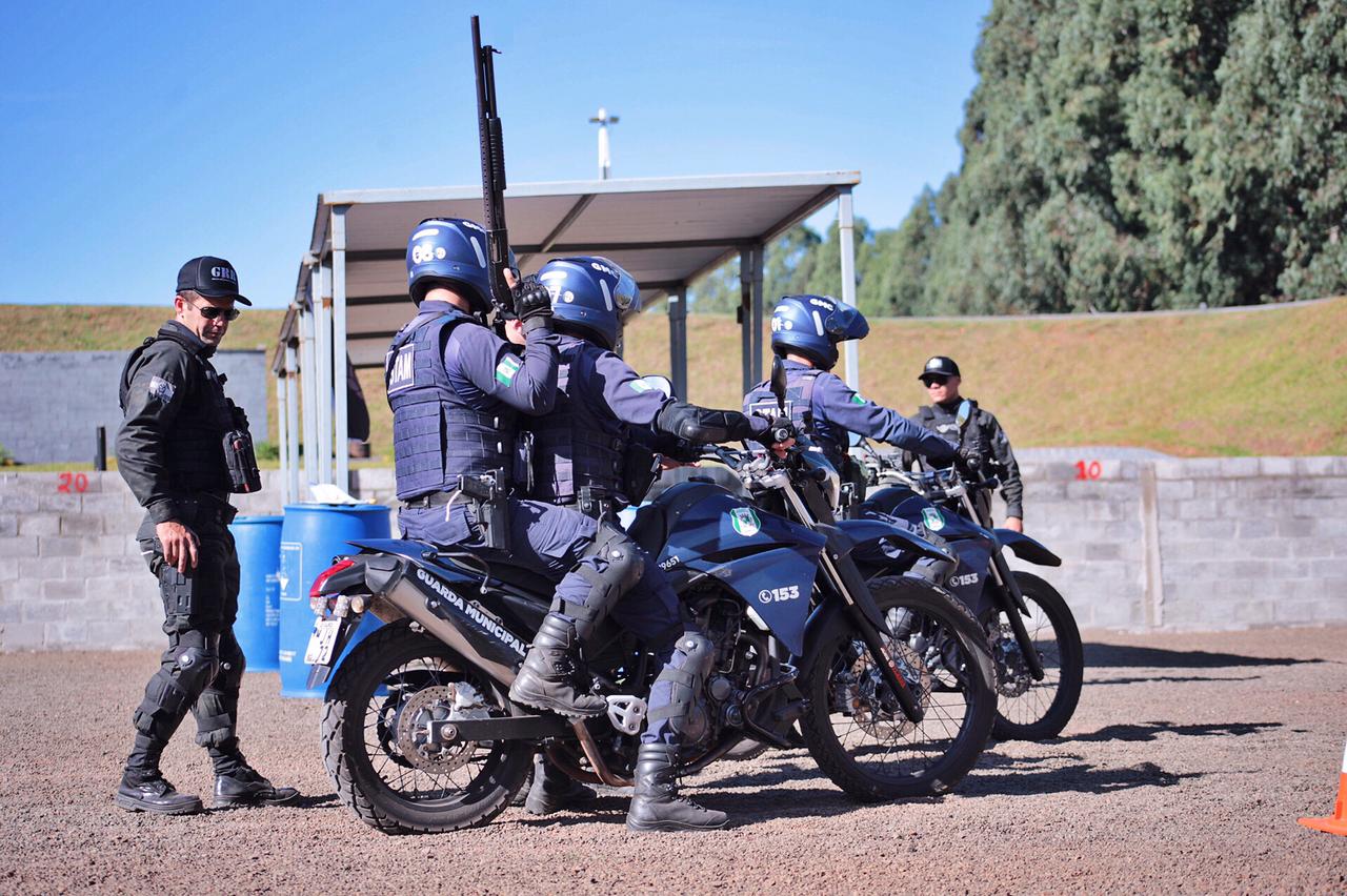 Guarda Municipal Faz Treinamento Para Pelot O De Motos Not Cias