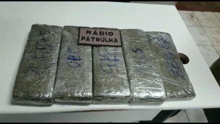 Chapecó – Rádio Patrulha apreende 6kg de maconha no Cristo Rei