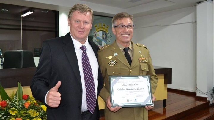 Entrega de título de cidadão chapecoense