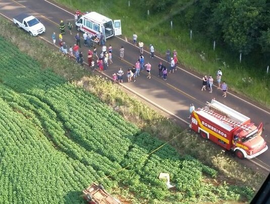 Mulher morre em acidente em São Domingos