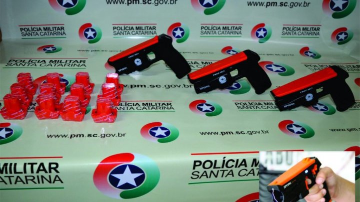 POLICIA MILITAR DE CHAPECÓ PASSARÁ USAR ARMAS DE CHOQUES NO COMBATE AO CRIME