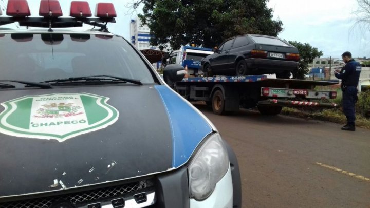 Guarda Municipal localiza veículos furtados em Chapecó