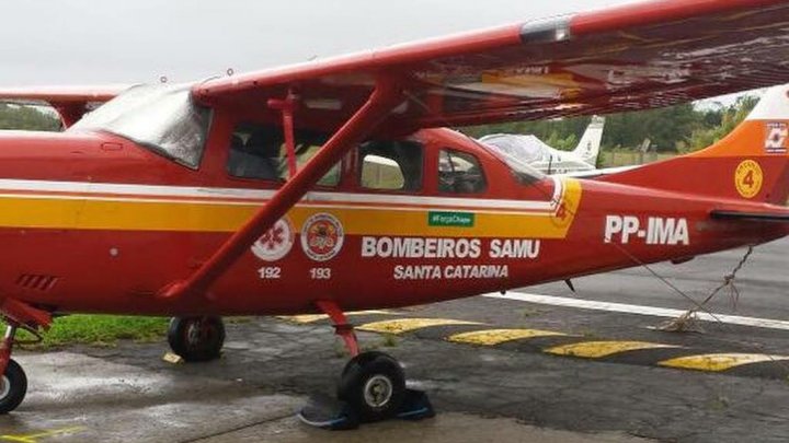 Arcanjo 04 começa a operar em base no aeroporto em Chapecó