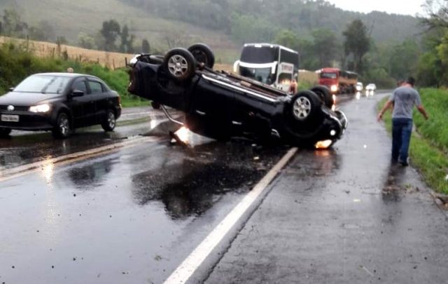 Atropelamento deixa uma pessoa morta na BR 158 em Caibi