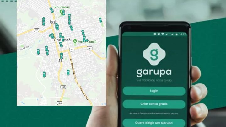 Aplicativo GARUPA já tem mais de 100 motoristas parceiros em Chapecó