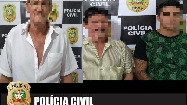 Polícia Civil prende três pessoas e apreende armas de fogo durante operação em Nova Itaberaba