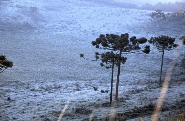 Possibilidade de neve na região Oeste nessa semana