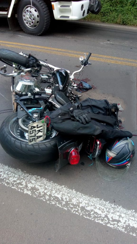 Motociclista Tem Perna Amputada Em Colisão Na Br 282 Notícias Chapecó