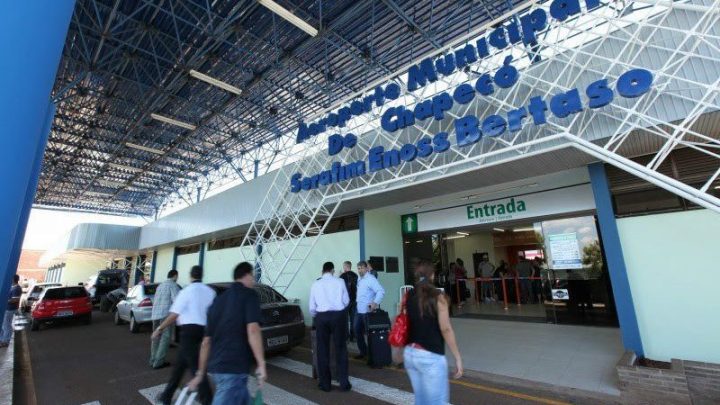 TCE libera edital de concessão do Aeroporto Serafim Bertaso de Chapecó