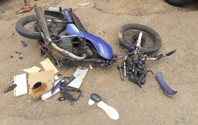 Motociclista fica ferido em acidente na BR-282 em Maravilha