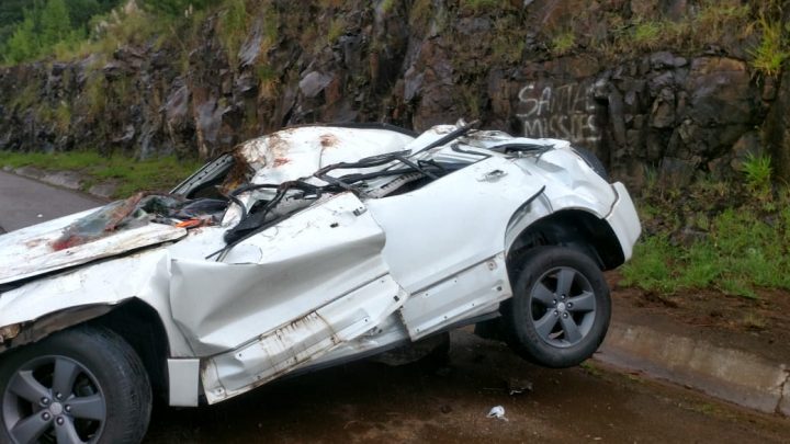 Morador de Chapecó morre em grave acidente na BR-282