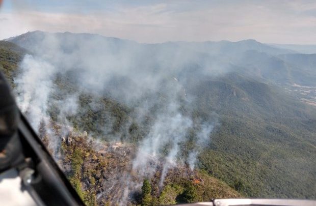 Incêndios em vegetação no estado SC crescem 407% em 2020, aponta Corpo de Bombeiros Militar