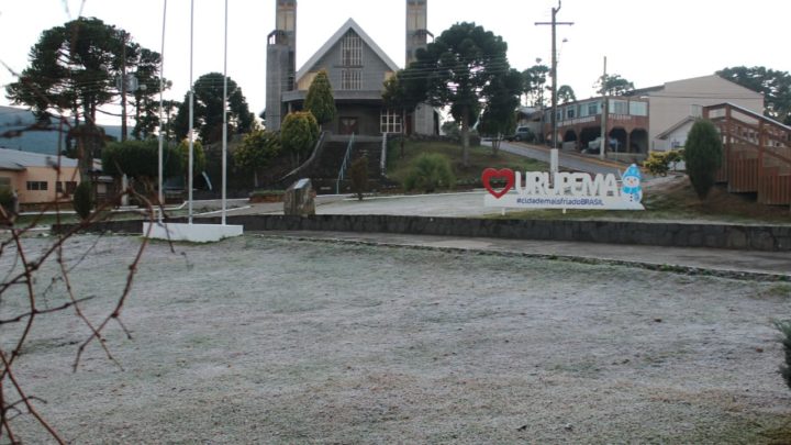 Menor temperatura do ano é registrada em Santa Catarina