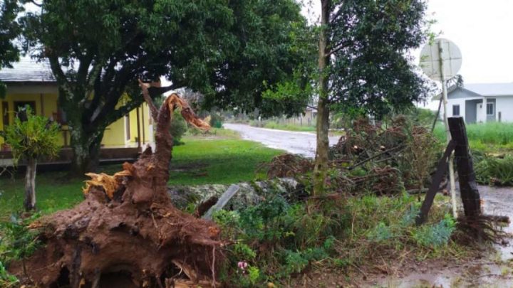 Temporal causa novos estragos em Descanso