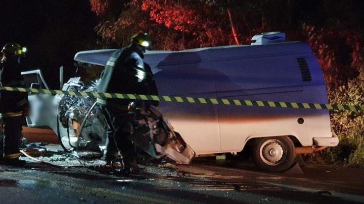 Duas vítimas fatais em grave acidente na BR-282 em Catanduvas