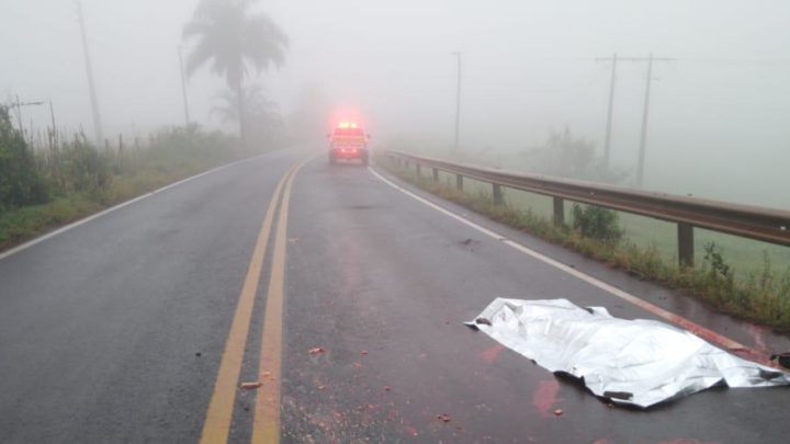 Pedestre morre atropelado em São Domingos