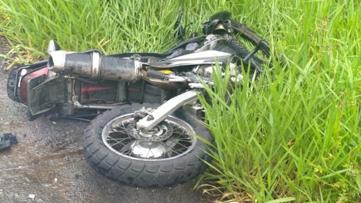 Motociclista morre após acidente na SC-449