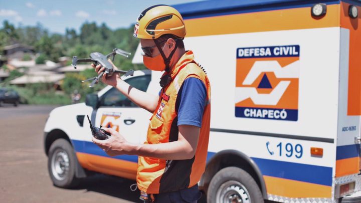 Defesa Civil faz levantamento de pontos de risco em Chapecó