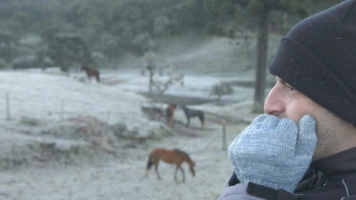 Frio vem com força a partir desta quarta em Santa Catarina