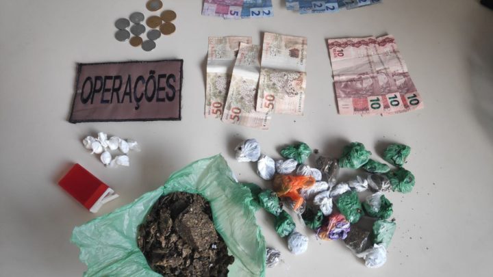 Dupla é detida por tráfico de drogas no loteamento expoente em Chapecó