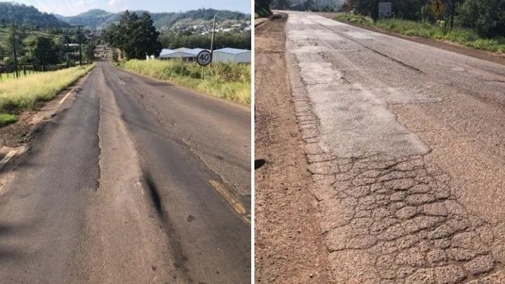 SC tem ao menos 10 rodovias com situações críticas no Oeste, diz estudo da Fiesc