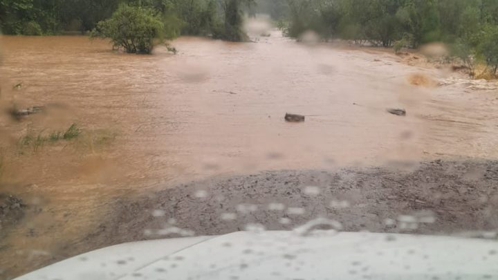 Chuvas causam transtornos no Oeste de Santa Catarina; veja as imagens