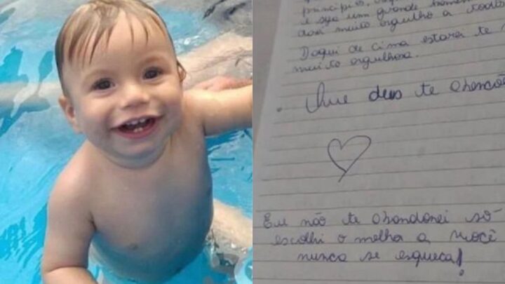 Mãe de menino que desapareceu deixou carta de despedida para o filho