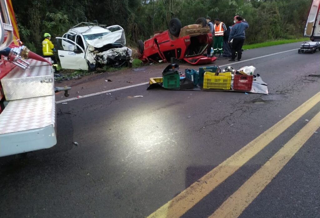 Grave Acidente Na Br 282 Em Ponte Serrada Deixa Três Pessoas Mortas Notícias Chapecóorg 