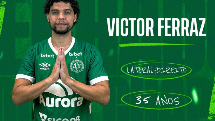 Lateral Victor Ferraz é o novo reforço do Verdão