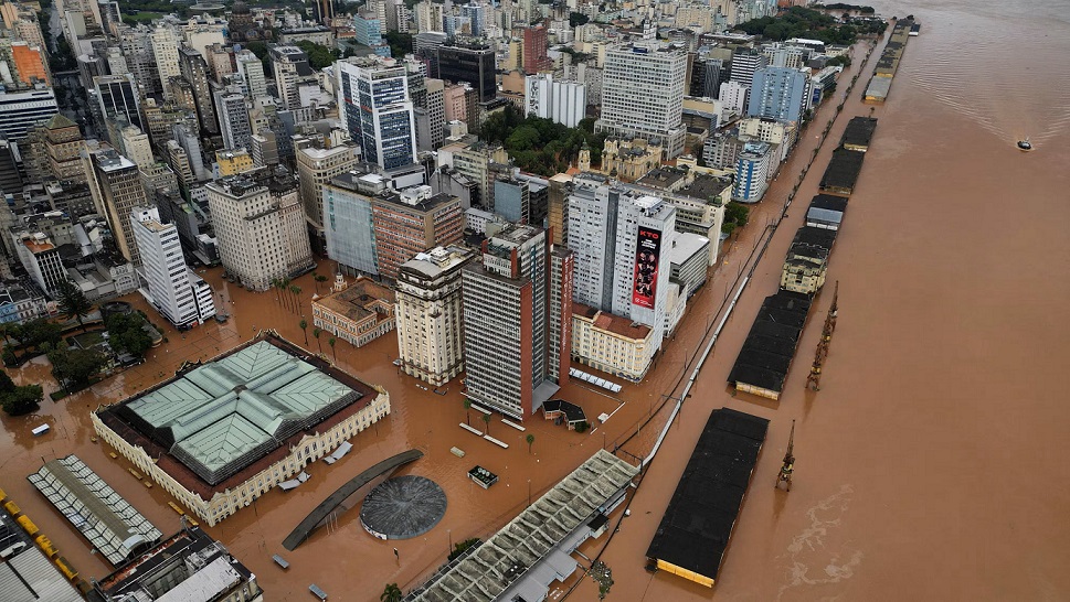 Rio Grande do Sul tem alerta de ‘grande perigo’, com ventos de 100 km/h e mais tempestades