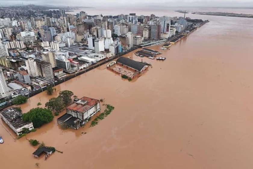 Nível do Rio Guaíba estabiliza, mas enchente seguirá por muito tempo em POA