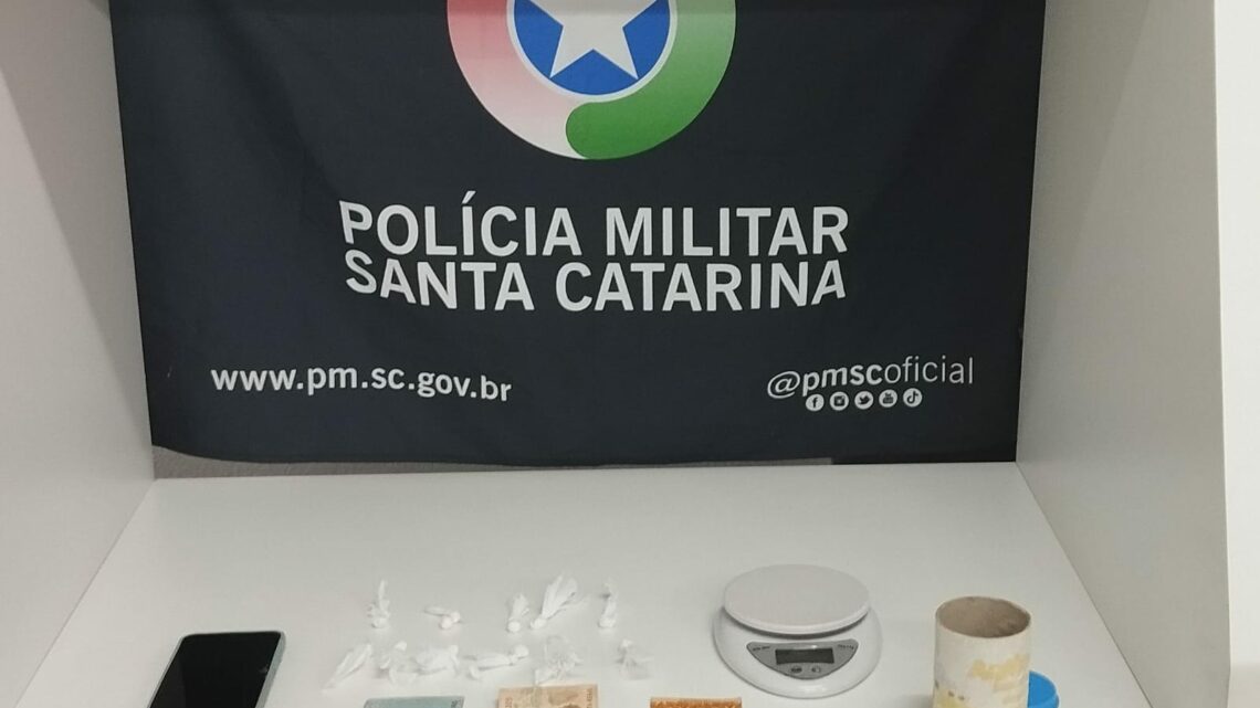 Policia Militar de Seara apreende menor por tráfico de drogas