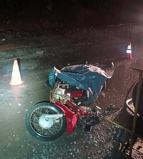 Homem morre após sofrer queda de moto em Pinhalzinho