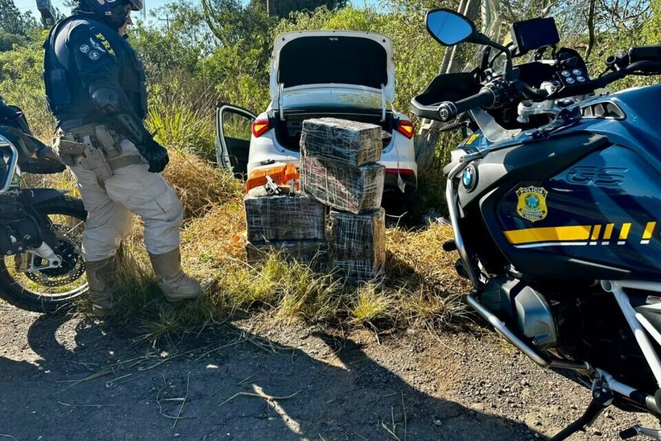 Morador de Chapecó é preso com mais de 150 kg de drogas