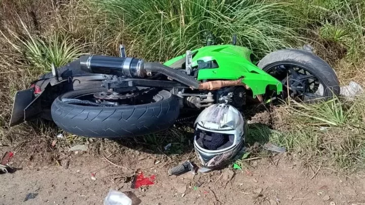 Colisão entre duas motos deixa uma pessoa ferida em São Joaquim