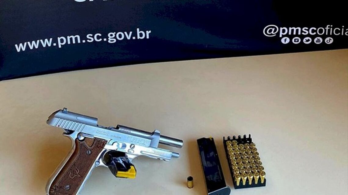 Homem é detido por tentativa de homicídio e porte ilegal de arma de fogo