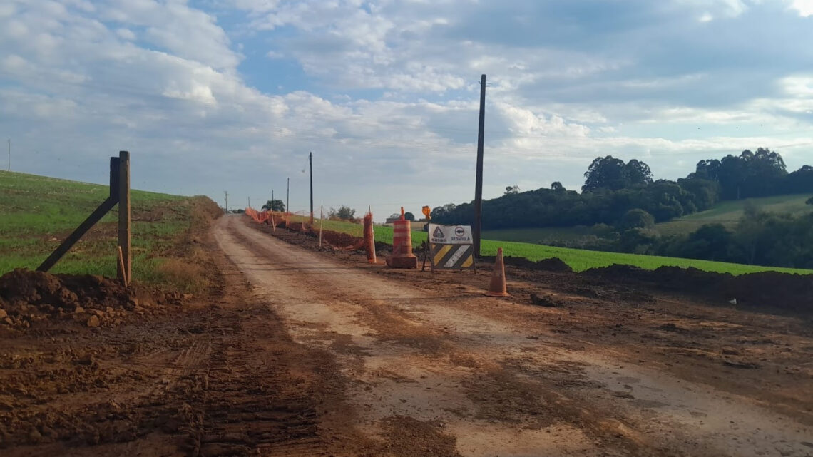 Obras do Projeto Chapecozinho exigem interrupção do trânsito em Xaxim e Xanxerê