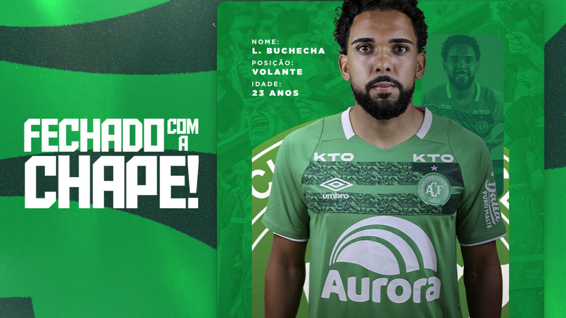 Volante Lucas Buchecha é o novo reforço da Chapecoense