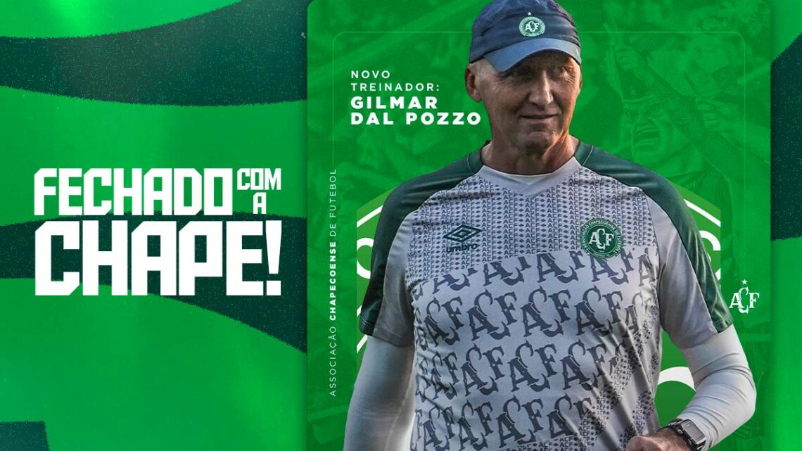 Gilmar Dal Pozzo é novo técnico da Chapecoense