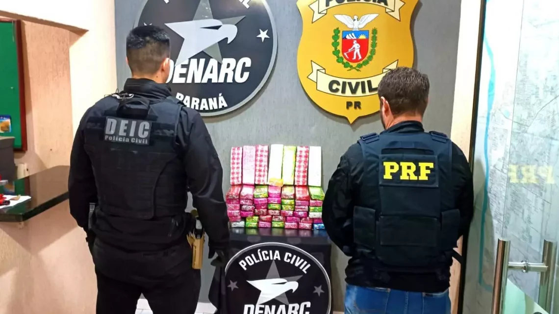 PRF e PC prendem membros de facção de tráfico interestadual de drogas em SC