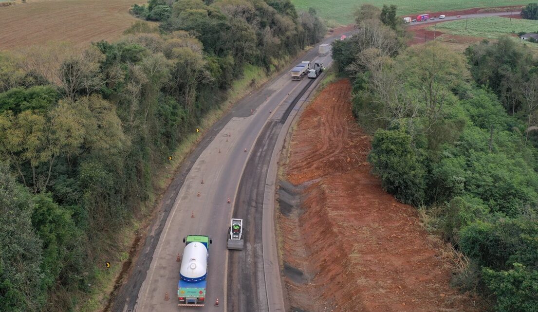 Rodovias do Oeste de SC recebem melhorias e trânsito sofre alteração; veja trechos