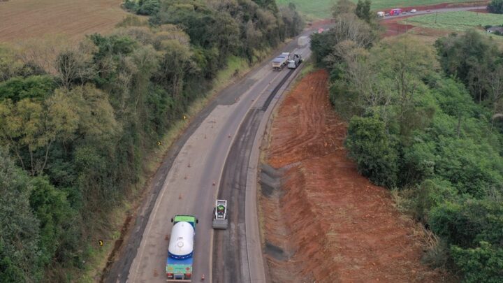 Rodovias do Oeste de SC recebem melhorias e trânsito sofre alteração; veja trechos