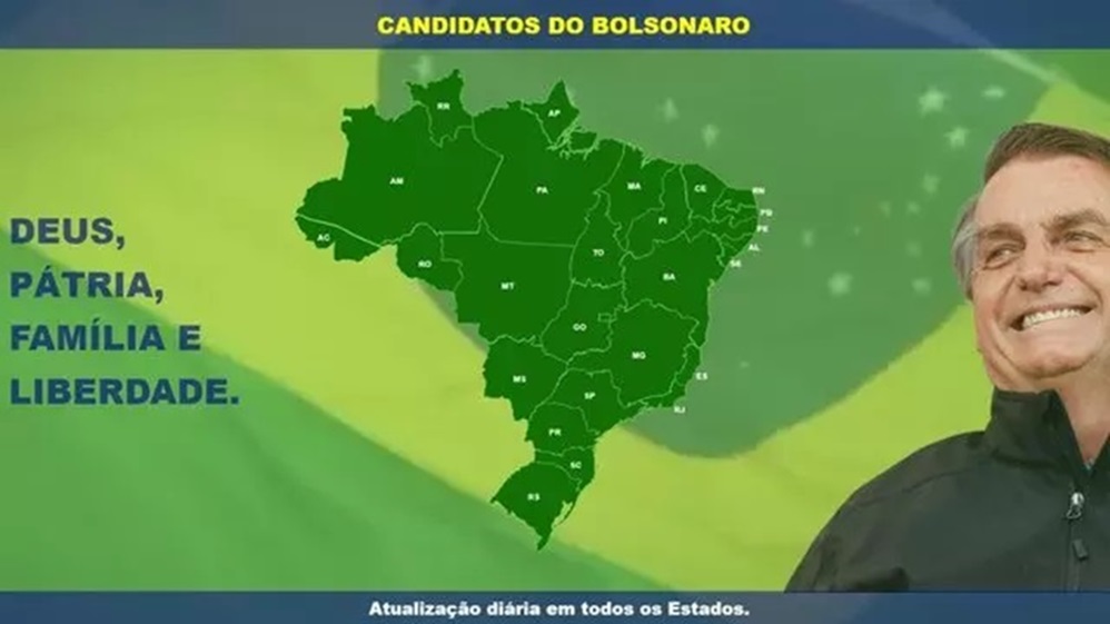 Bolsonaro cria site com lista de vereadores apoiados por ele; veja os catarinenses