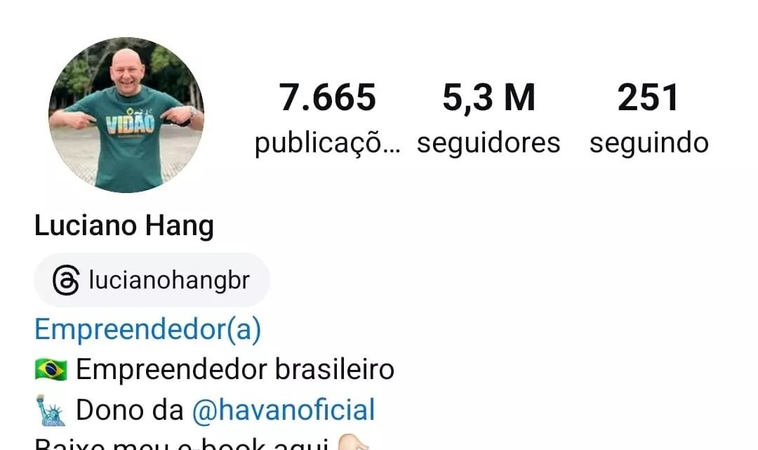 Luciano Hang, dono da Havan, tem as redes sociais desbloqueadas por Alexandre de Morais