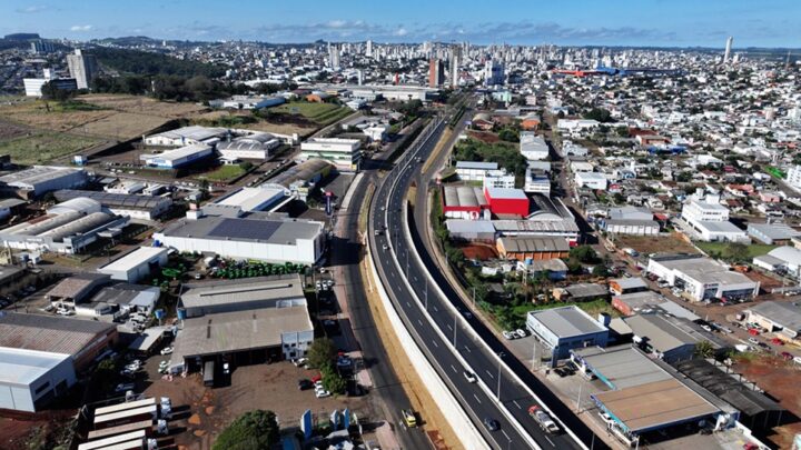 Elevado da Bandeira de Chapecó será inaugurado no dia 15 de outubro