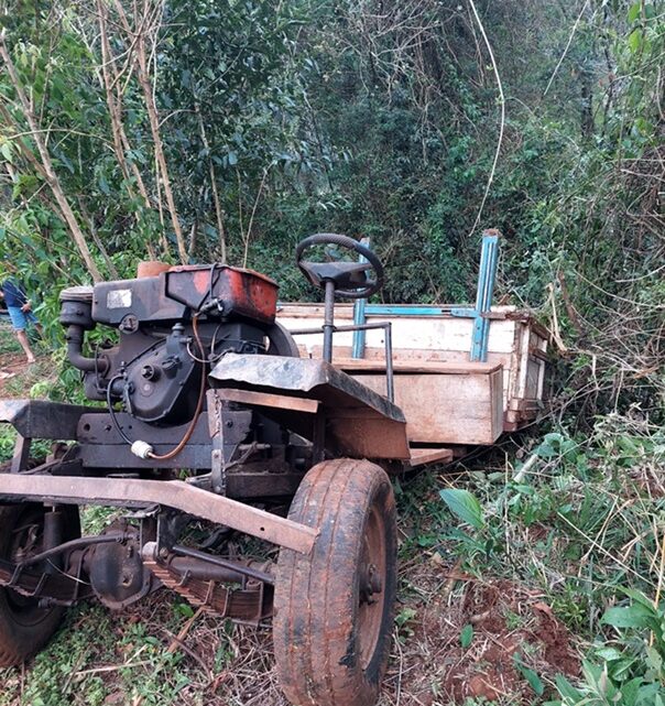 Homem morre prensado por máquina agrícola no Oeste