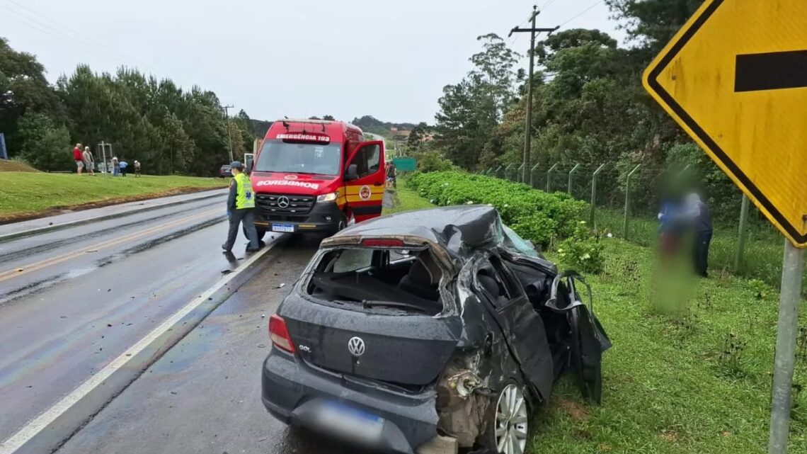 Jovem de 25 anos morre em grave acidente no Norte de SC