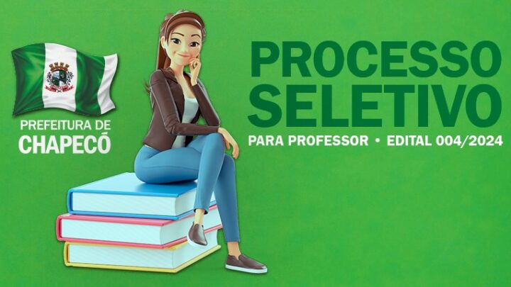 Chapecó abre processo seletivo para contratação de professores para 2025