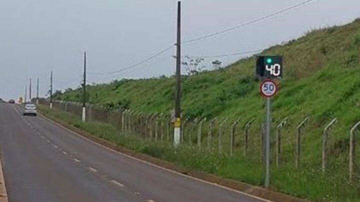 Fiscalização eletrônica no acesso ao Aeroporto em Chapecó