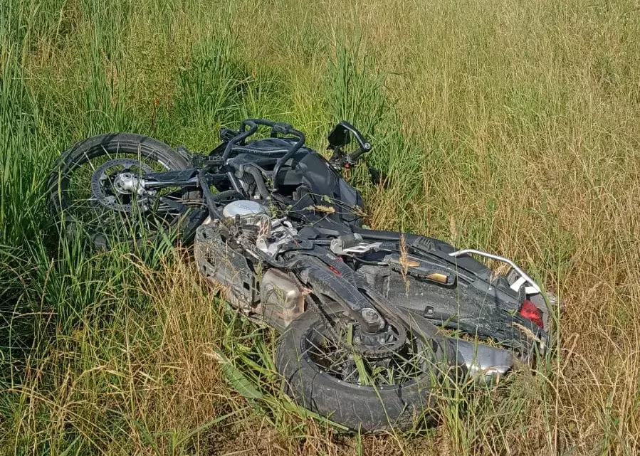 Grave acidente mata motociclista na BR-470, em Rio do Sul